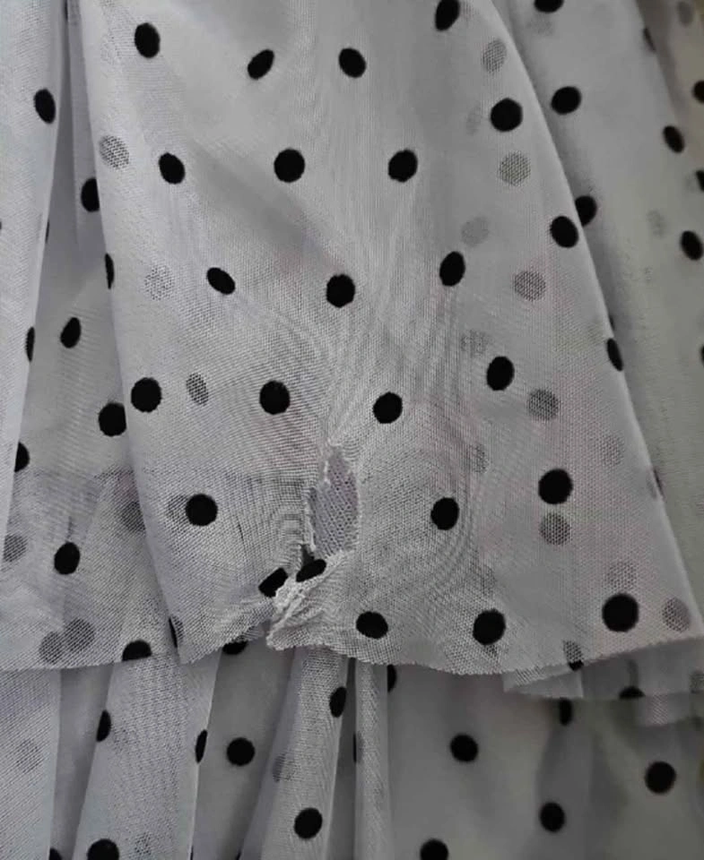 Lipsy Lilac Polka Dot Tiered Prom Dress - photo 3