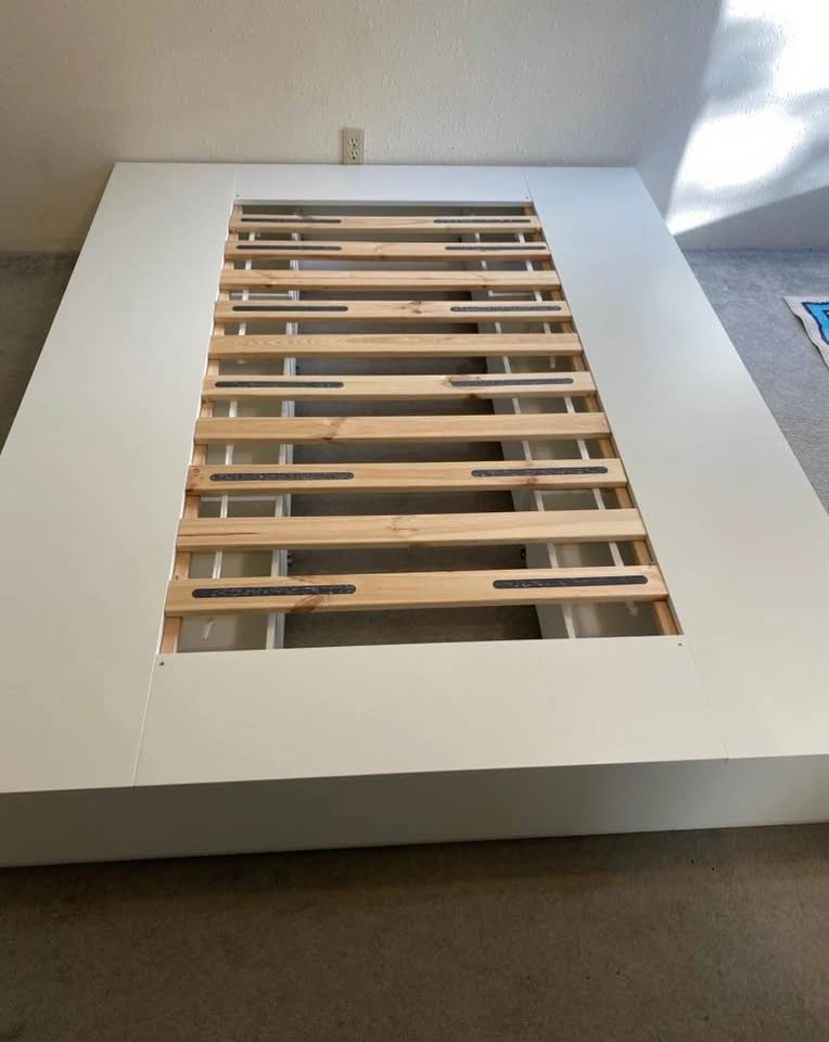 NORDLI queen Bed with 6 hydraulic drawers - photo 5