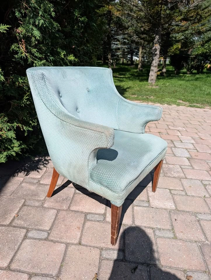 Early 20th Century Upholstered Armchair, accent chair - photo 3