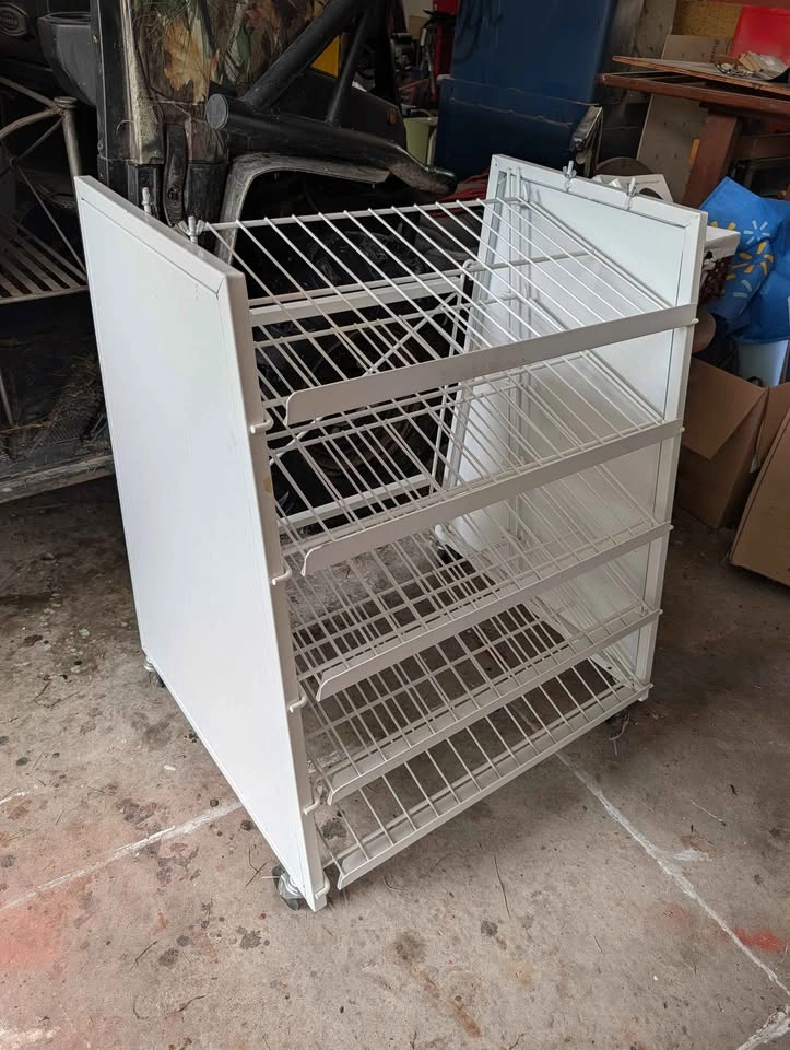 Metal display shelf, metal organizer shelf - photo 2