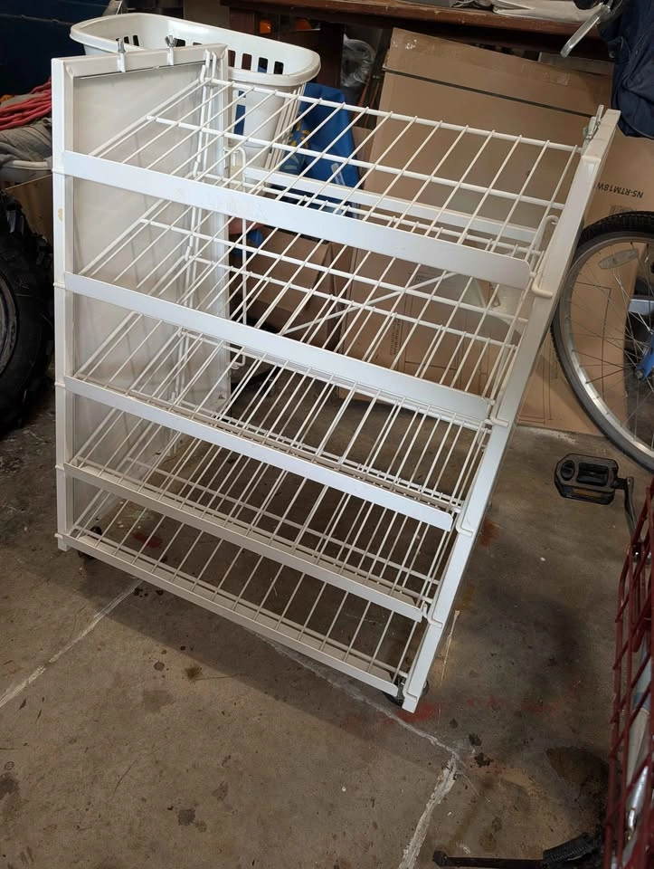 Metal display shelf, metal organizer shelf - photo 3