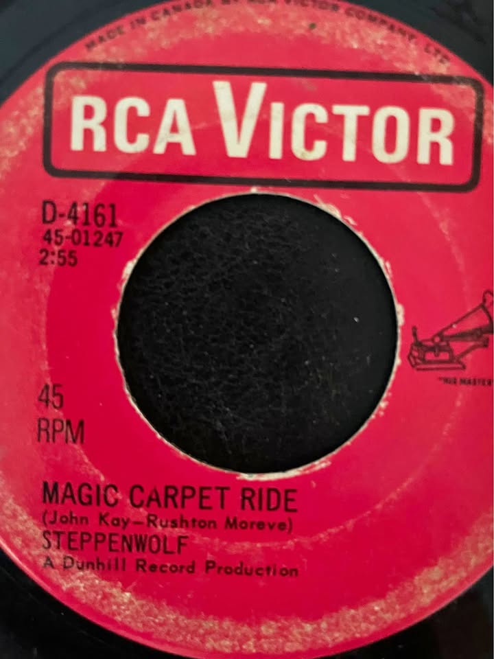 Steppenwolf – Magic Carpet Ride / Sookie, Sookie (7” Single)