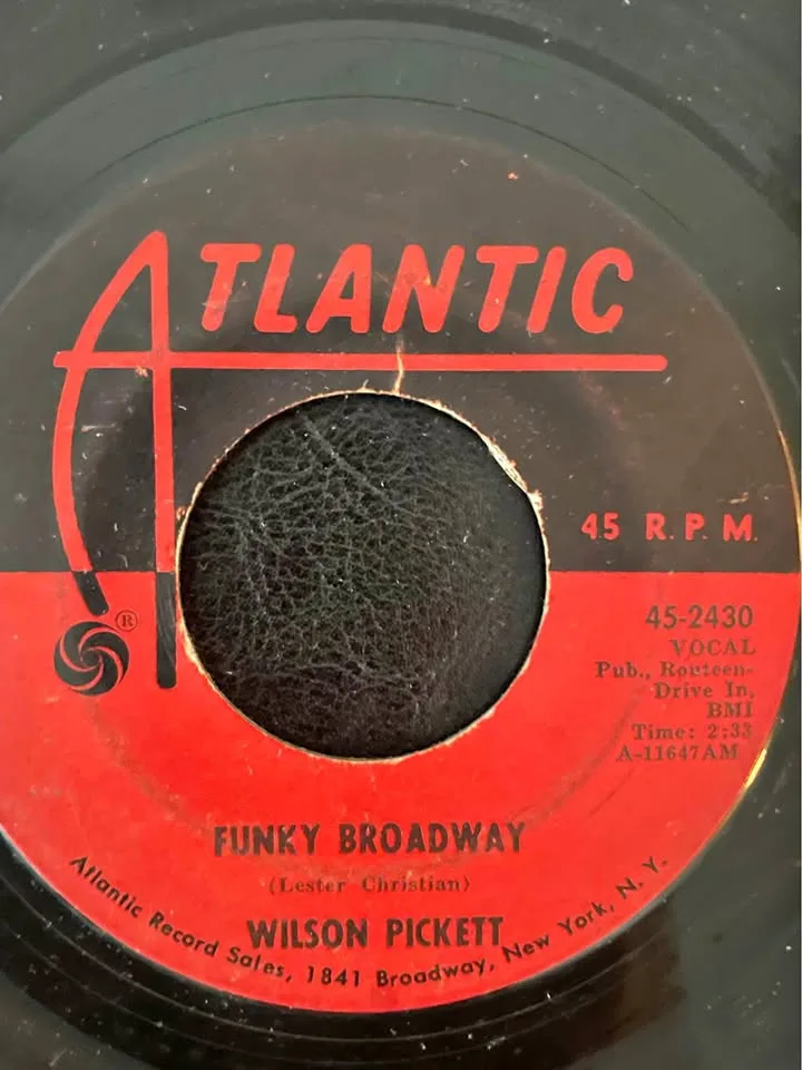 Wilson Pickett - Funky Broadway 45 (1967) thumbnail