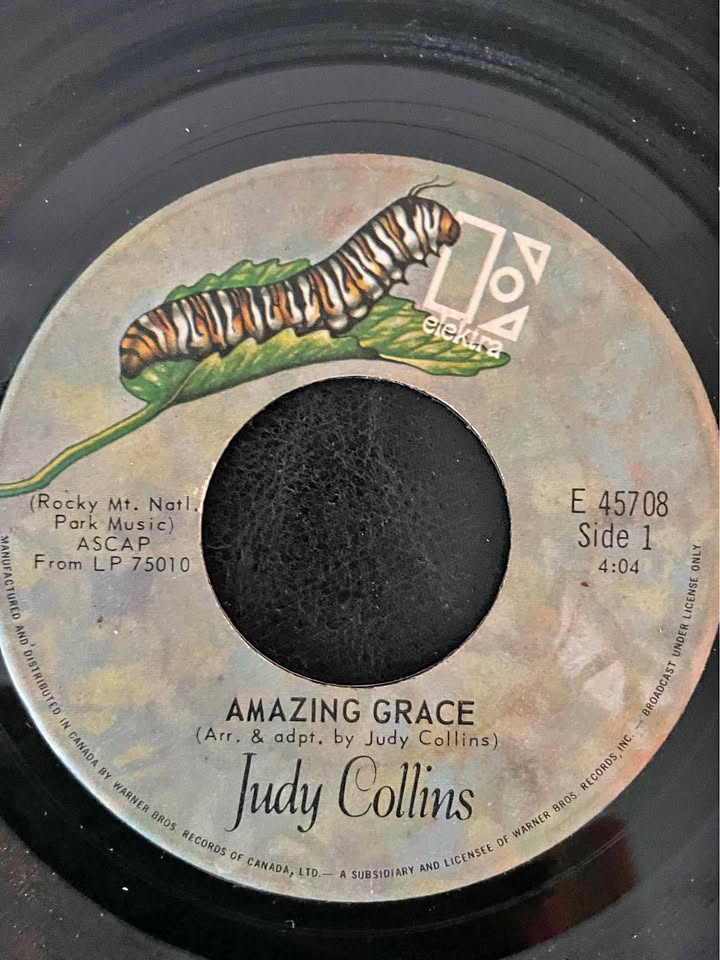 🎶 Judy Collins – Amazing Grace / Nightingale I 7"