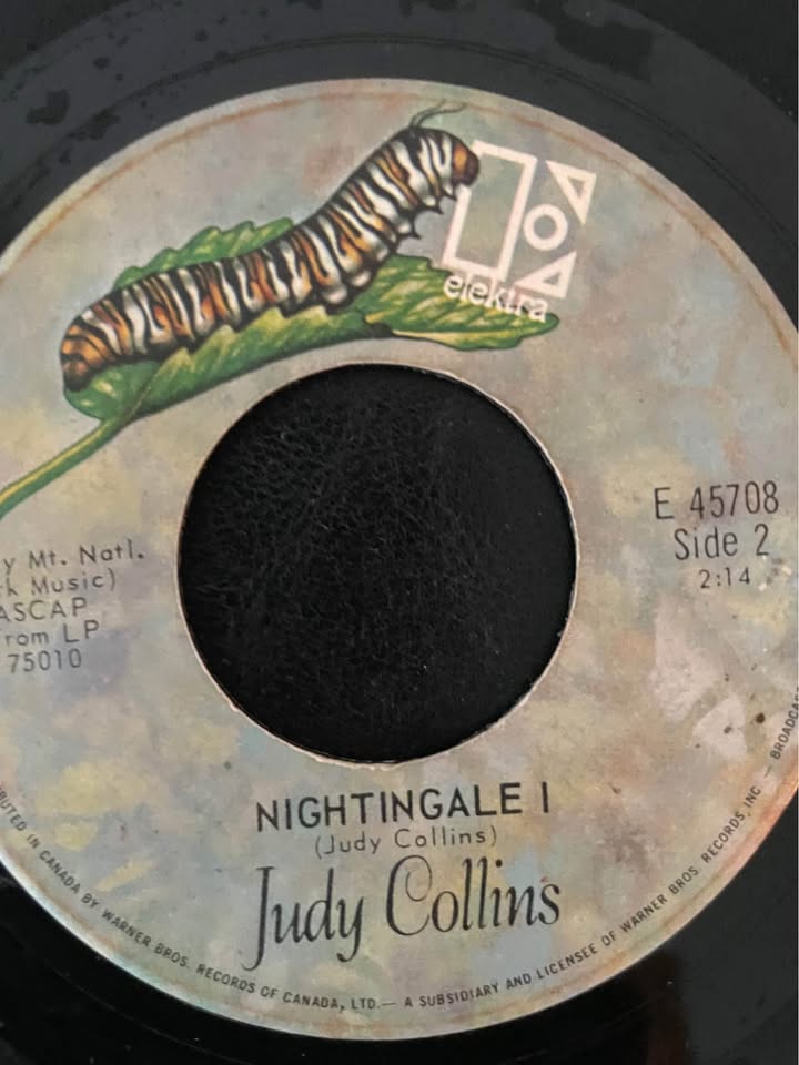 🎶 Judy Collins – Amazing Grace / Nightingale I 7" - photo 2