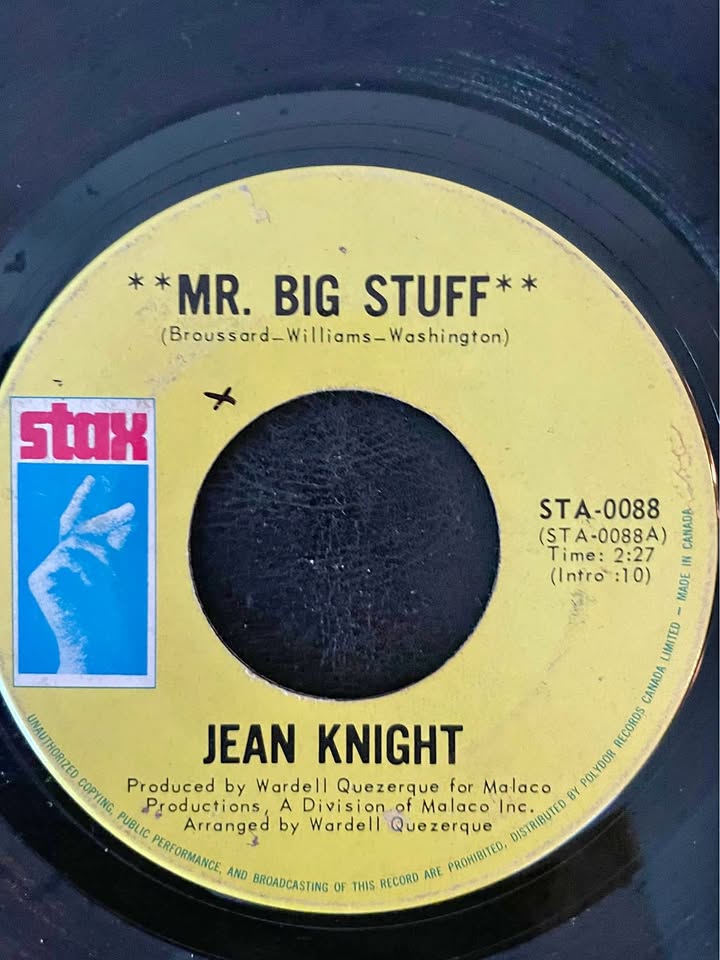 🎤 Jean Knight — Mr. Big Stuff (Stax 7" Soul/Soul‑Funk)