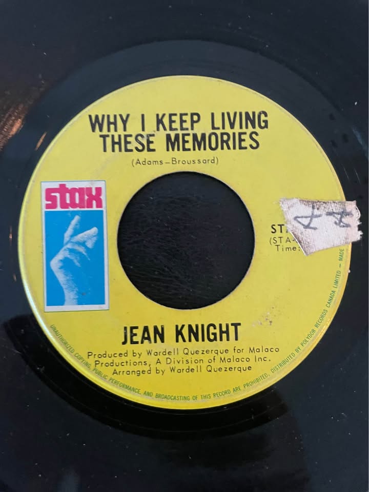 🎤 Jean Knight — Mr. Big Stuff (Stax 7" Soul/Soul‑Funk) - photo 2