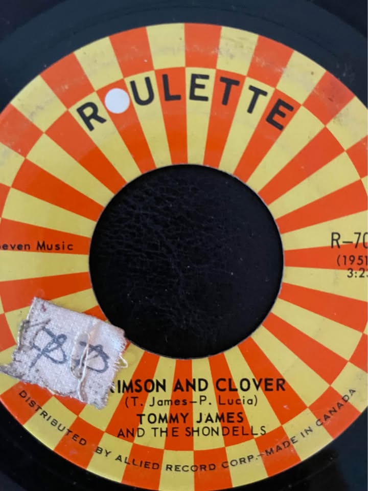 Tommy James 45: Some Kind of Love / Crimson & Clover - photo 2