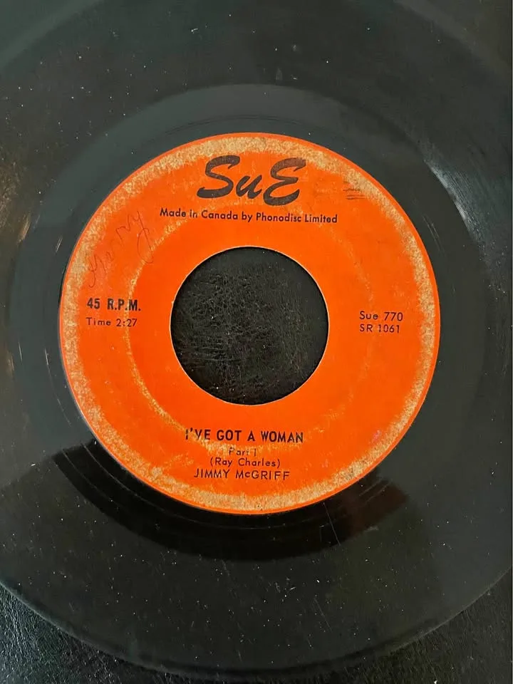 Jimmy McGriff - I’ve Got a Woman 45 RPM 7 inch RARE thumbnail