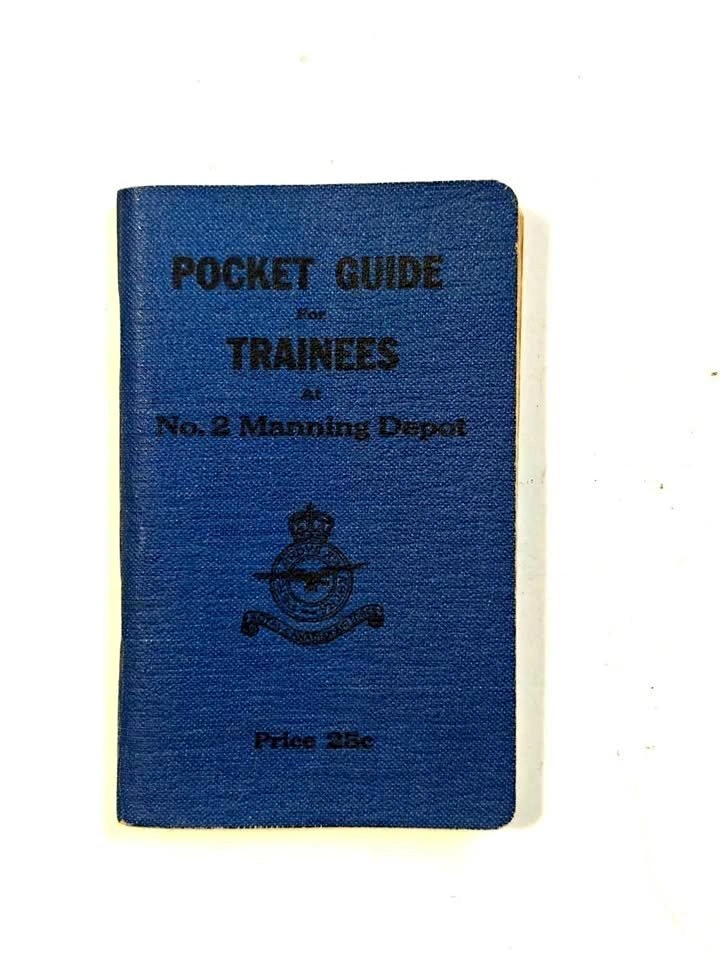 WW2 pocket guide for trainers at No.2 Manning depot