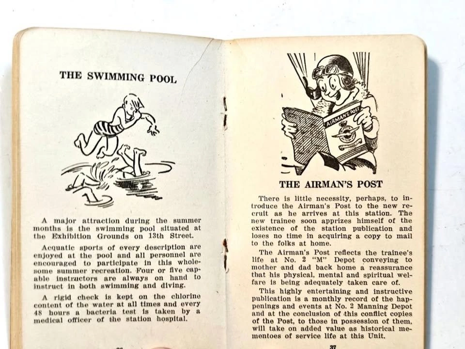 WW2 pocket guide for trainers at No.2 Manning depot - photo 3