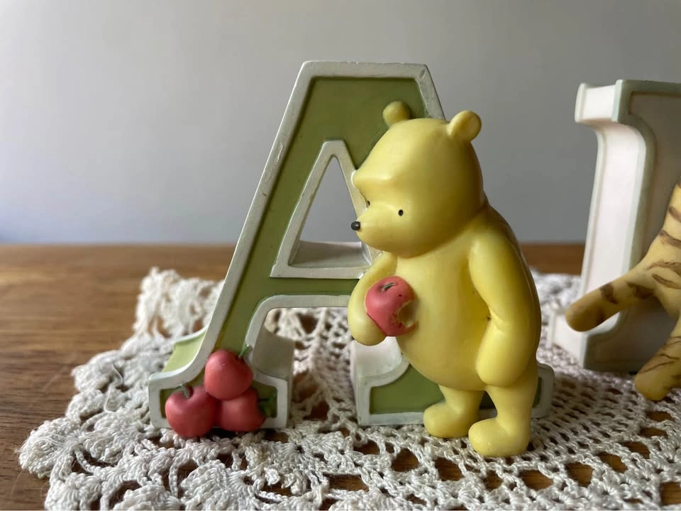 Michel & Company Winnie the Pooh and Tigger Alphabet Letters A a - photo 2