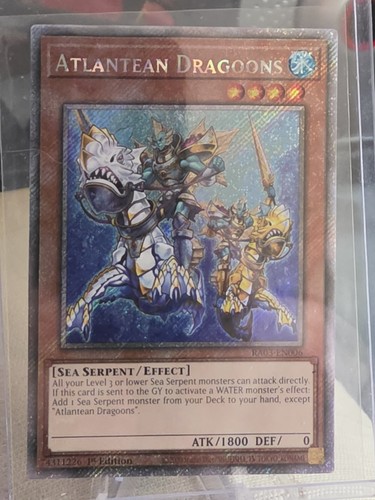 Yugioh - Atlantean Dragoons - RA03-EN006 - Quarter Century Secre