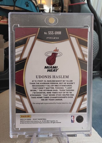 2023-24 Panini Select - Signature Selections Udonis Haslem #SSS- - photo 2