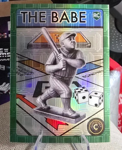 BABE RUTH #SM-6 2025 Cardsmiths Currency SUMMER Set EMERALD #69/