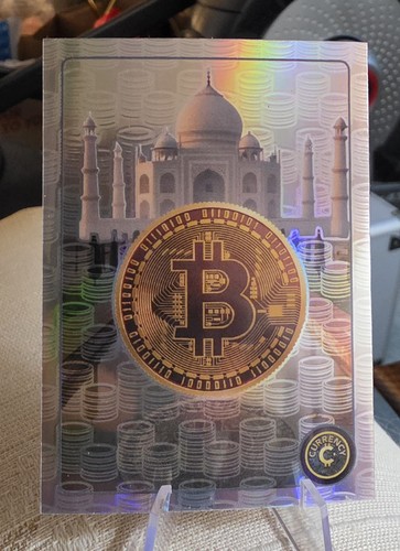 2025 Cardsmiths Currency Summer #SM-1 Bitcoin SILVER GEMSTONE 08