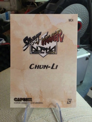 2024 Cardsmiths Street Fighter Alpha - CHUN-LI - Water Color #WC - photo 2
