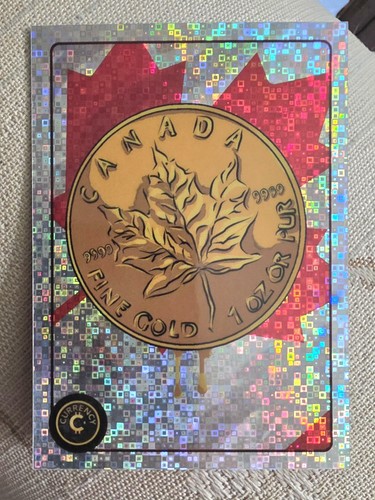 2025 Cardsmiths Currency Series 5 Matrix Holofoil Gold Maple Lea