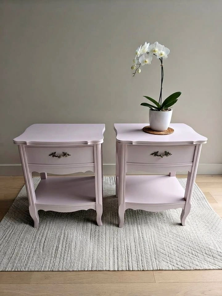 Pink Nightstands - Malcolm Vintage