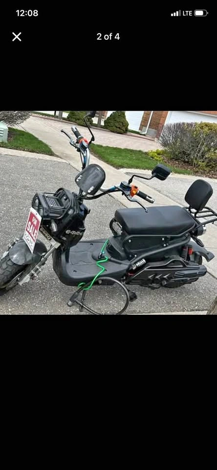 EMMO MONSTER 84V Electric Scooter With accessories