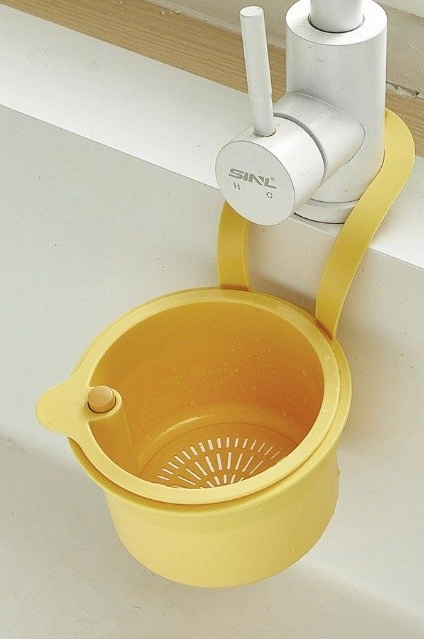 Hands-Free Faucet Hanging Food Waste Sink Strainer – Brand New - photo 2