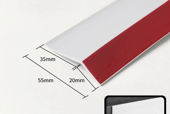 Window Sill Rain Deflector - Water Barrier (White, 1 Meter) 2Pcs - photo 2