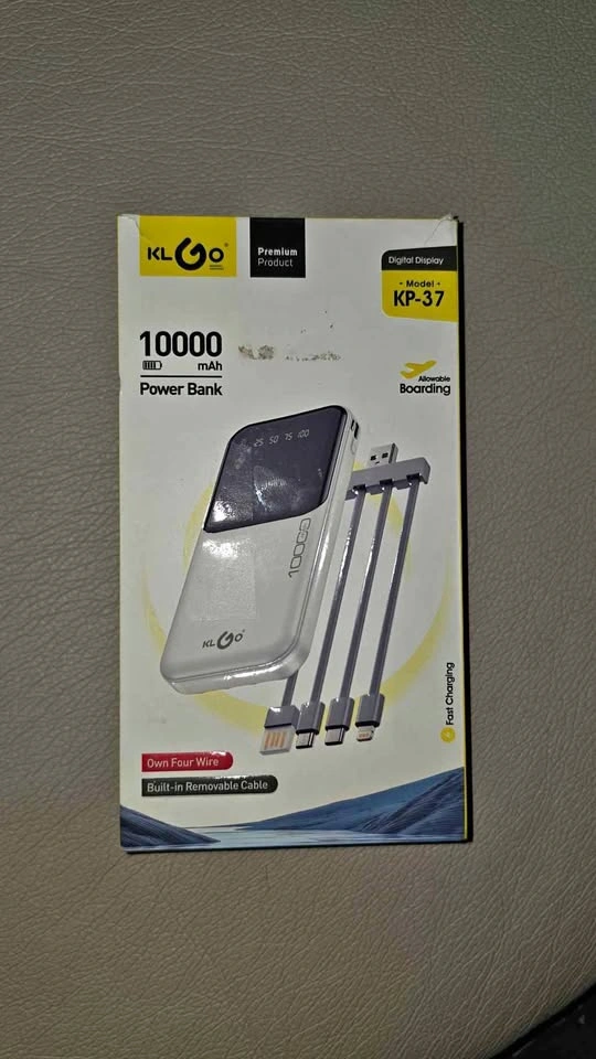 KLGO KP-37 10000mAh Power Bank