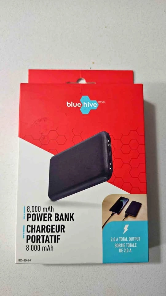 Blue Hive 8,000 mAh Power Bank