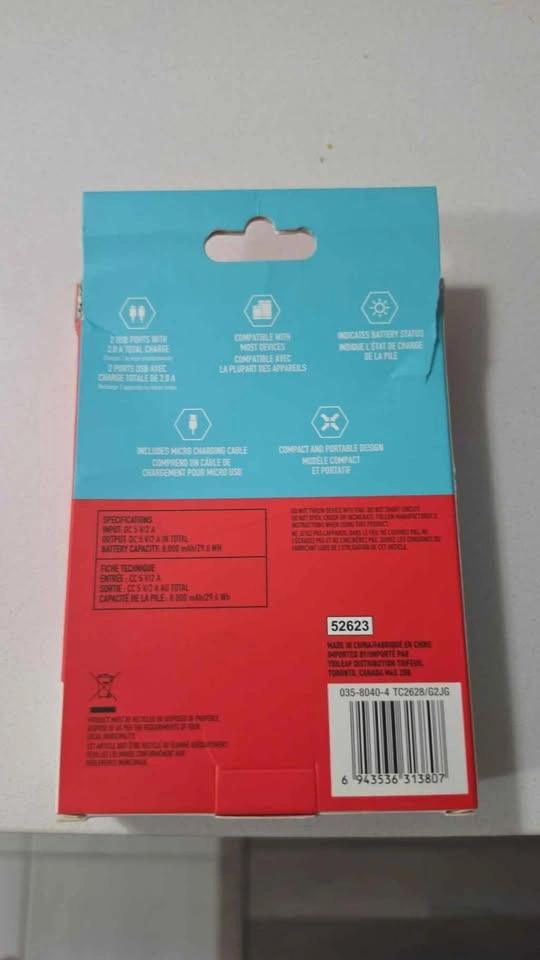 Blue Hive 8,000 mAh Power Bank - photo 2