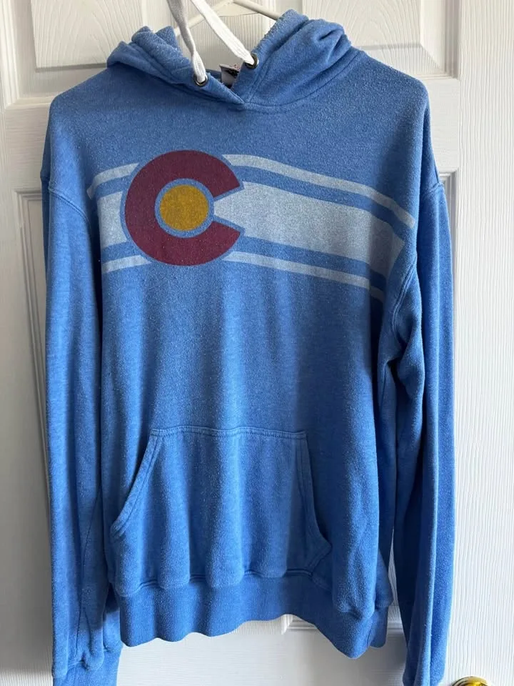 Colorado Flag Hoodie - Size M - photo 2