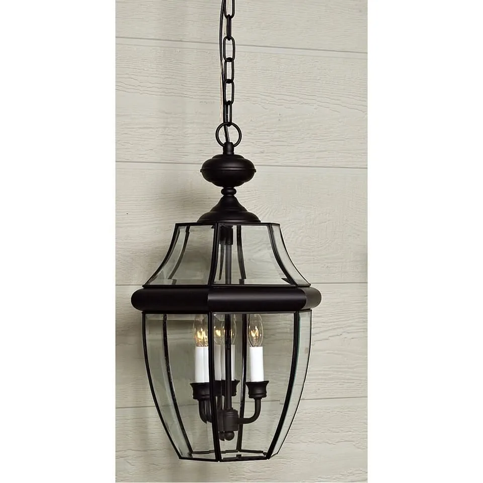 3 Light Outdoor Wall Lantern (Quoizel Newbury) thumbnail