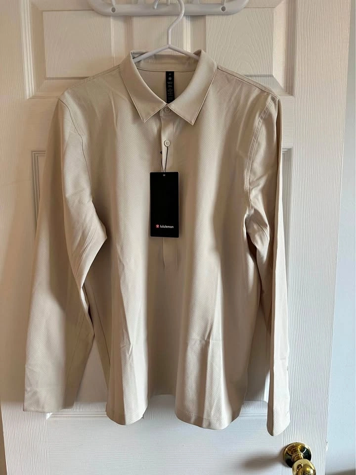 BNWT Lululemon WovenAir Long Sleeve Popover - Size M - Men’s