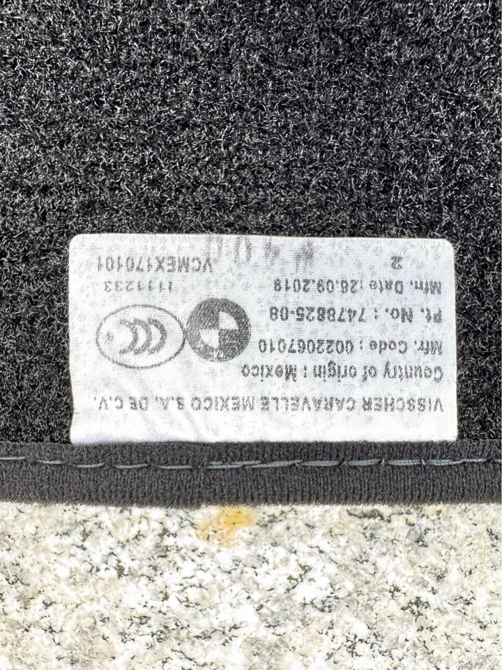 BMW X5 OEM Floor Mats Year: 2019+ - photo 2