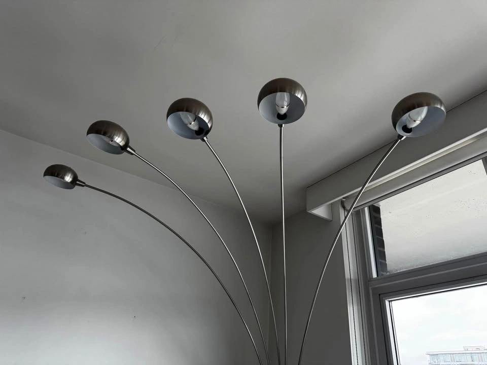 5 Arm Arching Floor Lamp - LIKE NEW! - photo 2