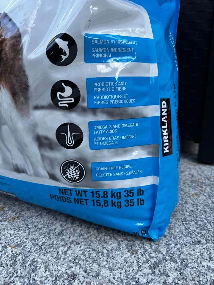 Kirkland Dog Food 15.8kg (35 lb) - Brand New (exp 15 JUN 2027) - photo 3