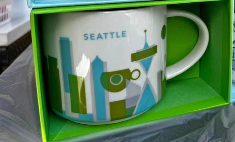 Starbucks You Are Here Collection/Been There Series - Seattle -