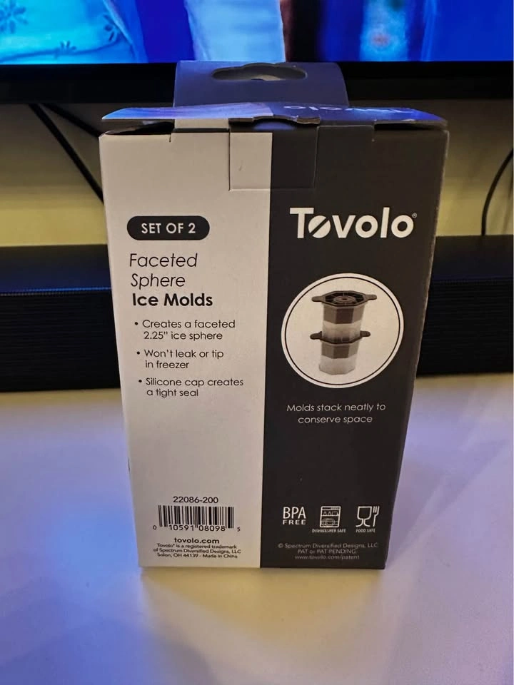 Tovolo Faceted Sphere Ice Molds - BNIB - photo 3