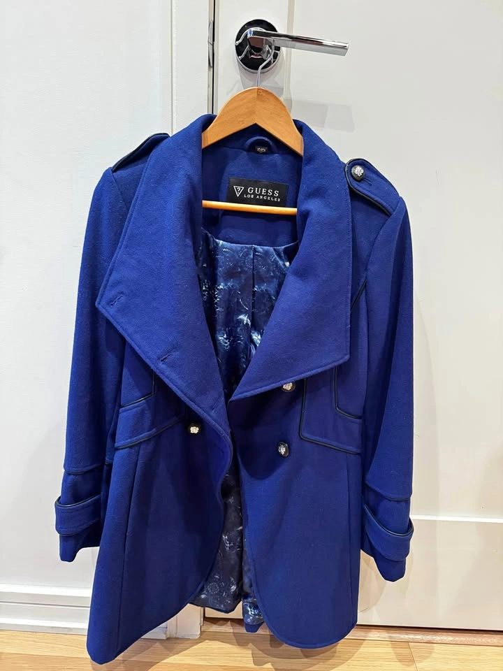 Women’s Wool Coat - Guess - Size XS