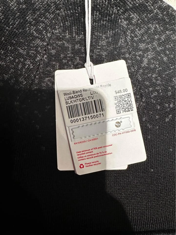 Wool-Blended Reversible Beanie *BNWT* - photo 2