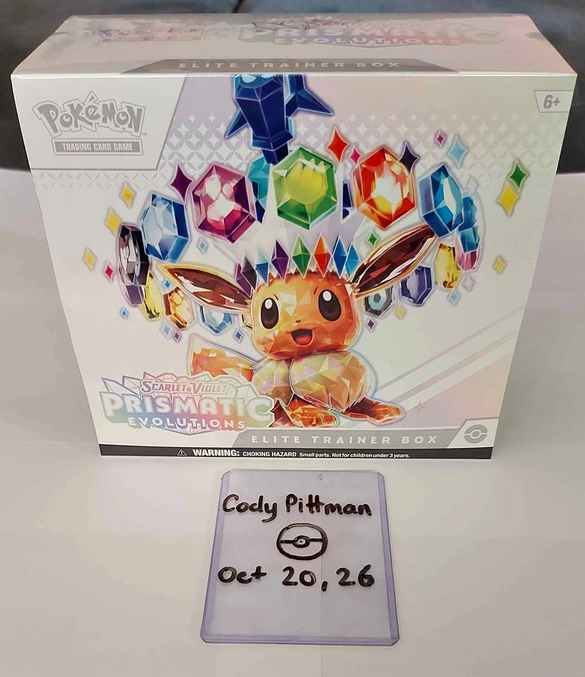 Pokemon Prismatic Evolutions ETB