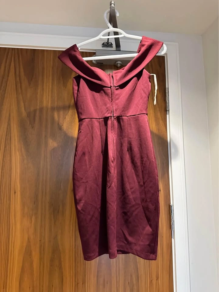 Women’s Burgundy Dress - photo 2