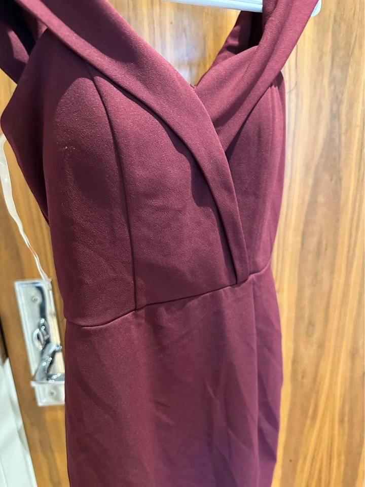 Women’s Burgundy Dress - photo 5