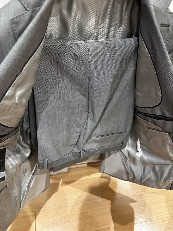 Zara Men’s Slim Fit Grey Suit - Worn once - photo 3