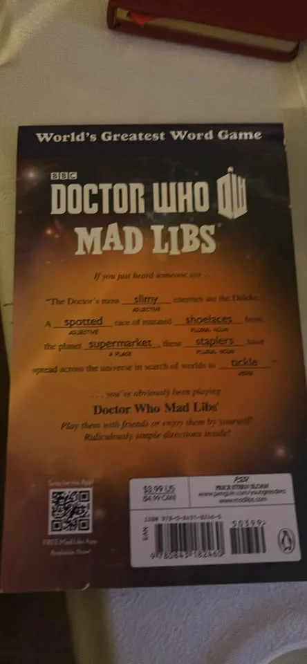 Doctor Who Mad Libs image indicator(2)