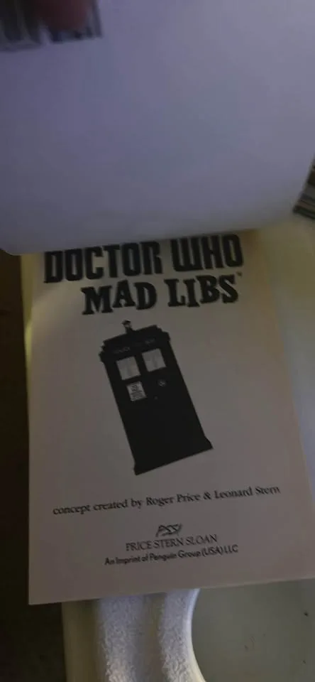 Doctor Who Mad Libs image indicator(3)
