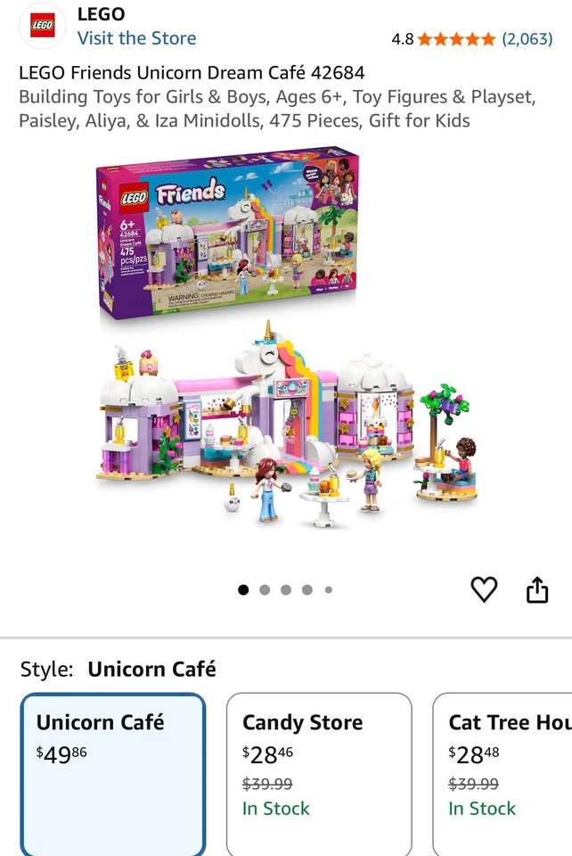 NEW LEGO Friends Ages 6+ Plus pick a gift from the free items - photo 2