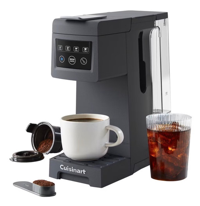 New Cuisinart Single Cup Hot Cold Brew Barista XL Coffee Maker