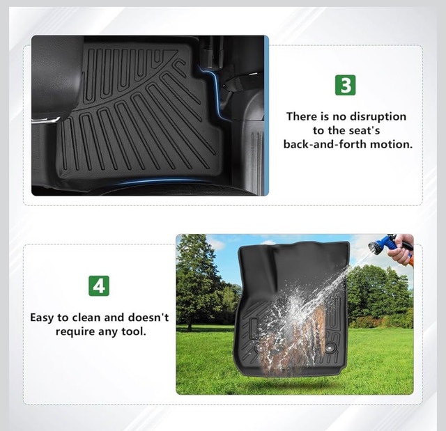 New Cacartist Premium Floor Protector Liner Mat - Buick Envision - photo 5