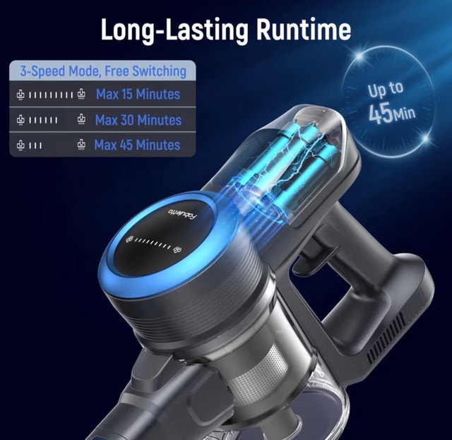 Fabuletta FSV001 Cordless Stick Vacuum Cleaner - photo 4