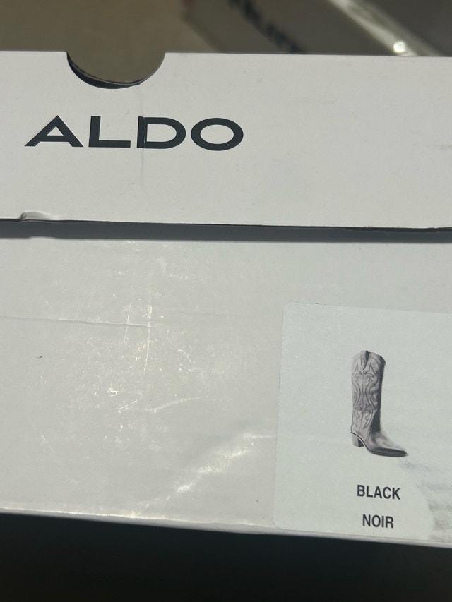 Brand New ALDO Women’s Western Stampede Cowboy Boots - Black - photo 3